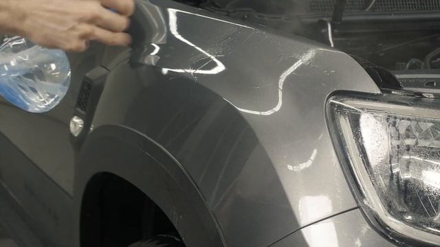 Полная инструкция по оклейке автомобиля полиуретановыми пленками Brontero для Renault Duster смотреть онлайн