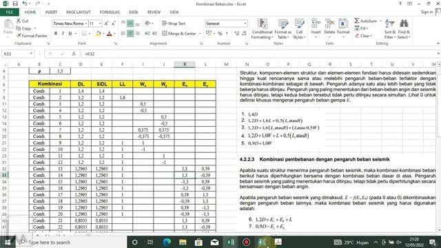 SAP2000 : DESAIN STRUKTUR + RANGKA ATAP BAJA RINGAN RUMAH TINGGAL 3 LANTAI (PART 3 - FINISH)