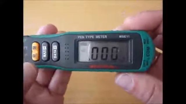 Mastech MS8211   Multímetro Digital Tipo Pluma Detector De Voltaje AC Sin Contacto, Rango Automátic