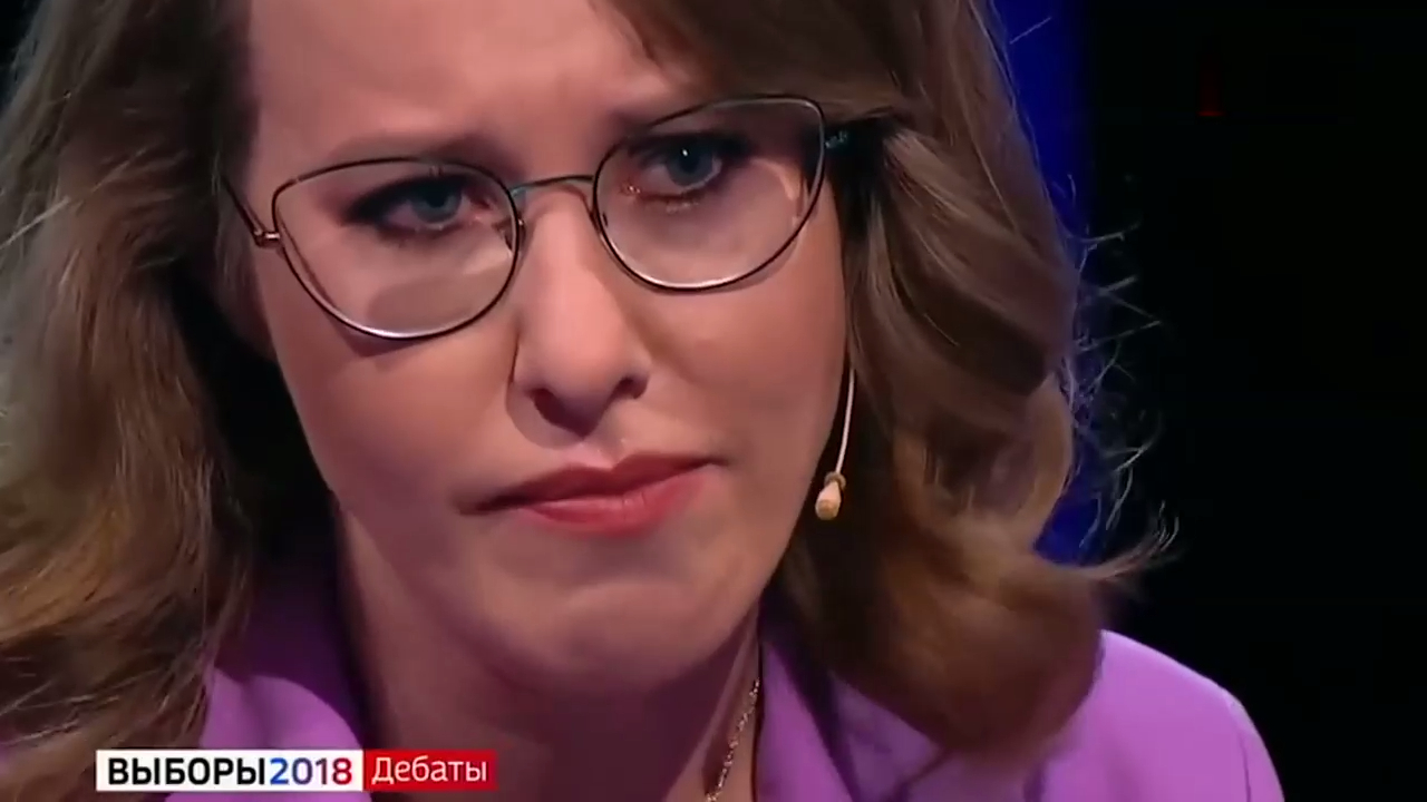 Ксению Собчак на дебатах довели до слез смотреть онлайн