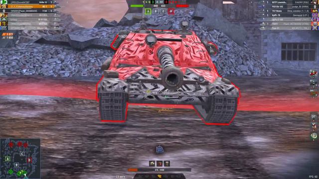 WoT Blitz "Случайная игра" #21 ИС-7 Глубокие шрамы / Посмертно Мастер / Ничья! смотреть онлайн
