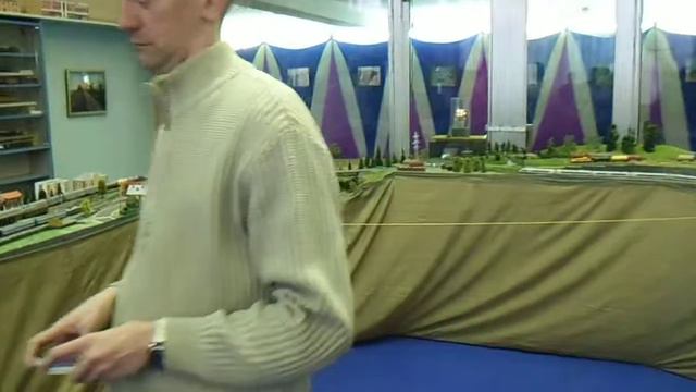 Москва. 9 января 2015 года. Выставка железнодорожных моделей в ТТ клубе КАРАЧАРОВО. смотреть онлайн