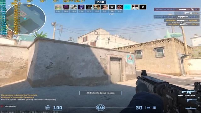 RTX 2070 + I5-12400F CS2 | Settings | Pro Players | How Fps?? | 1280x1024 | 4:3
