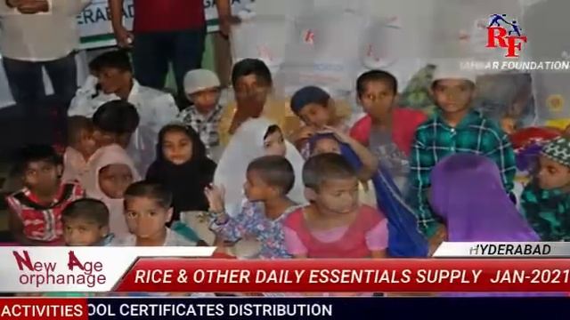 Rahbar Foundation support to orphan students at New Age Orphanage, Hyderabad. смотреть онлайн