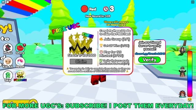 How To Get Golden Star Crown in Stairs Of MADNESS (ROBLOX FREE LIMITED UGC ITEMS) смотреть онлайн