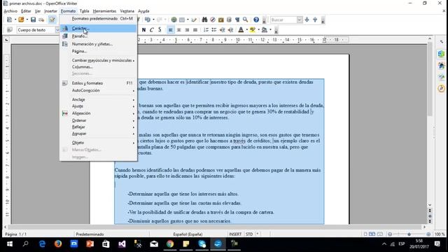 ✅⭐Como Cambiar fuentes o tipo de letra en OpenOffice смотреть онлайн