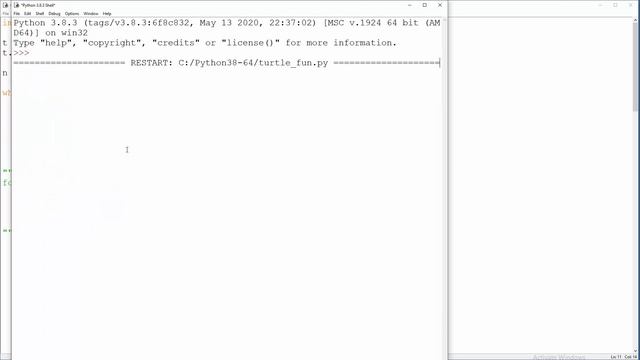 Python Turtle - 7 - For Loop & While Loop смотреть онлайн