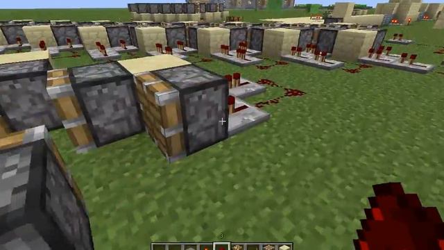 Minecraft Механизмы 15-Передвежение на поршнях v-2 смотреть онлайн