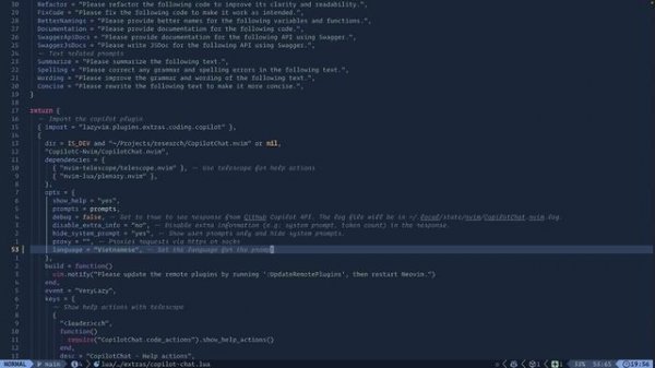 IT Man - Get to know GitHub Copilot Chat in #Neovim and be productive IMMEDIATELY