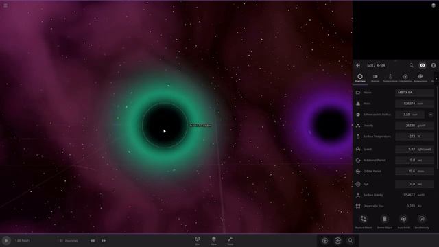 Black hole Size Comparison 5.4(2021) смотреть онлайн
