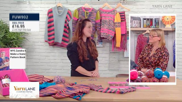 Yarn Lane – 01/10/2021 – WYS Zandra Rhodes launch with Danielle Deane and Jenny Watson смотреть онлайн