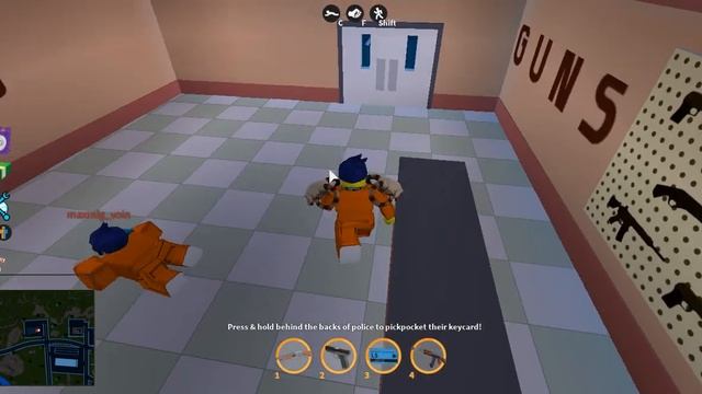 Баг с автокликером в Roblox Jailbreak смотреть онлайн