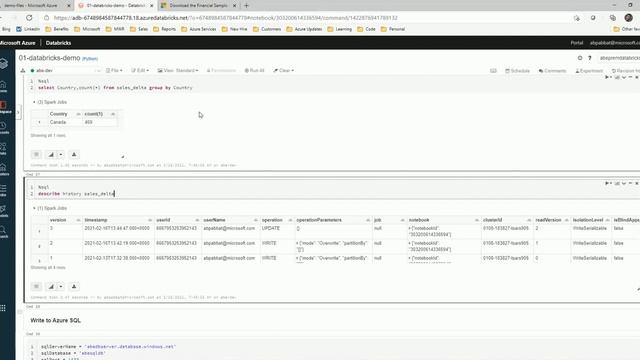 How Azure DataBricks works with Apache Spark and Excel and Azure SQL смотреть онлайн