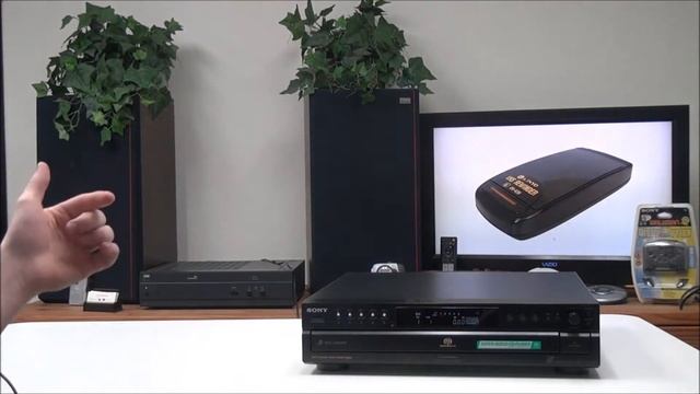 SONY 5-DISC CD PLAYER CHANGER CDP-CE595 WITH CD TEXT AND SACD 5.1 FUNCTION PRODUCT DEMONSTRATION смотреть онлайн