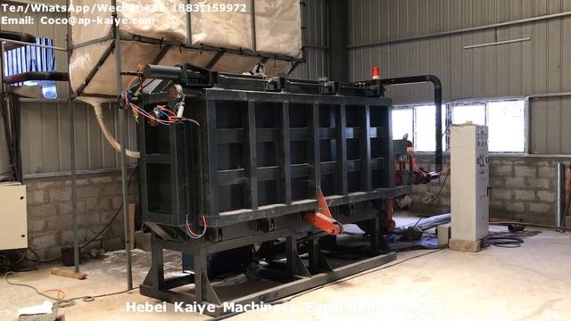 Automatic EPS foam block production line-Эта машина производит пенополистирол eps bolck смотреть онлайн