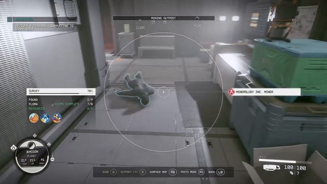 Jemison Industrial Outpost Location Part 5 - Starfield Gameplay - XBOX Series X смотреть онлайн