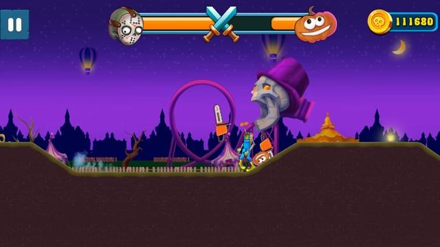 Zombies vs Humans: Bow Masters - new update JIMMY vs ROMAN - Gameplay Walkthrough (iOS, Android) смотреть онлайн