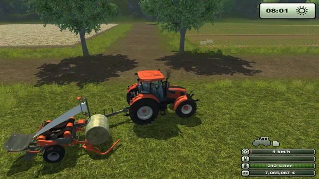 Landwirtschafts Simulator 2013 | Modvorstellung URSUS DLC |Rundballenwickler Z-586 | смотреть онлайн