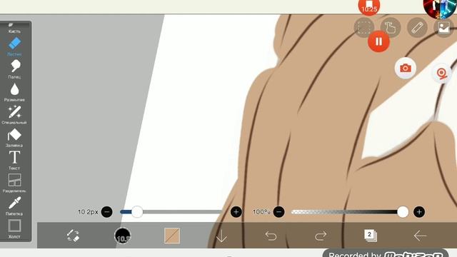 Как сделать обработку волос из GachaClub в IbispaintX