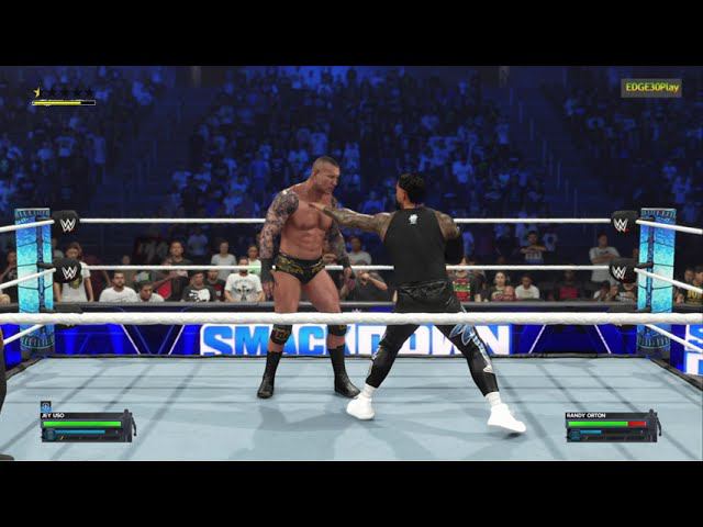 WWE2K24 Jey Uso vs Randy Orton смотреть онлайн