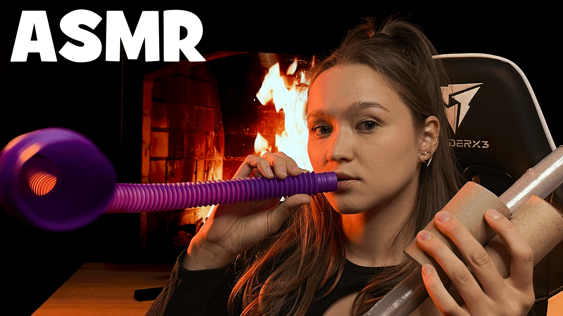 АСМР звуки рта через трубочки смотреть онлайн