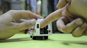 ТехноПарк 1:43 Микроавтобус Газель Скорая помощь 03 136067