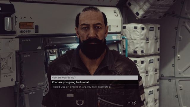 Starfield - Entangled: Speak with Rafael On The Frontier "I Could Use a Engineer" Dialogue Gameplay смотреть онлайн