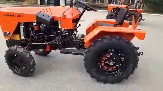 Новинка!!! Минитрактор Уралец 2200, модель 2020 года. смотреть онлайн