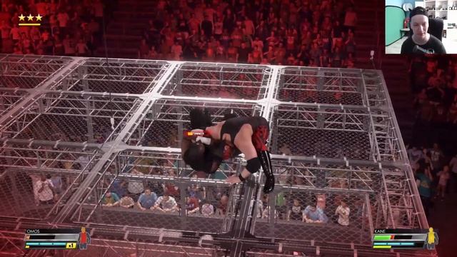 WWE 2K22 Universe Mode - Экстримальный матч в клетке (Часть 34) смотреть онлайн