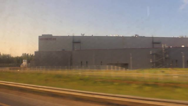 Поездка по трассе М4 "Дон" на автобусе "Ступино - Москва" (часть 1) смотреть онлайн