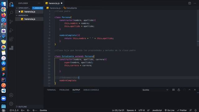 22 - Herencia en JS | AlonsoCode смотреть онлайн