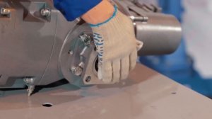 Последовательность монтажа электропривода многооборотного с контроллером КИМ2 на арматуру