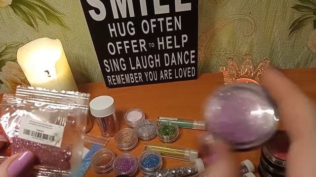 Мои материалы для дизайна ногтей. смотреть онлайн