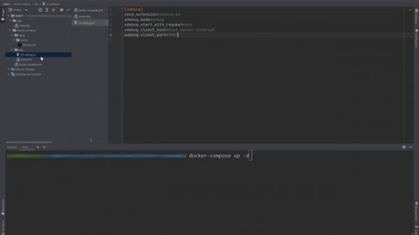 Настройка xdebug 3 для php проекта в docker