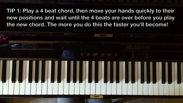 3 Tips for Moving Quickly Between Chords: Piano Pop Chords for Beginners! смотреть онлайн