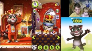 ГОВОРЯЩИЙ ТОМ #3 КОРОЛЬ ТОМ и его невероятные истории мультик игра для детей