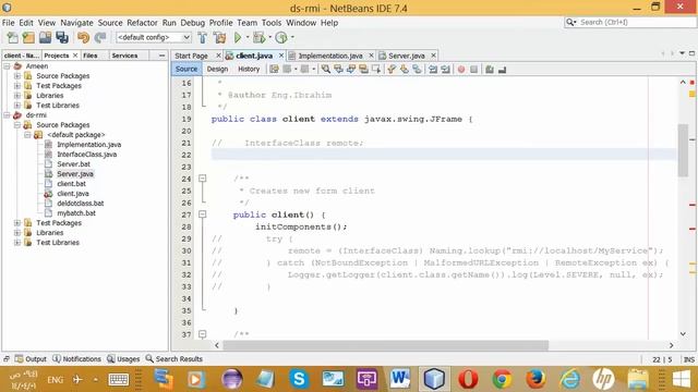 RMI Login Example - arabic смотреть онлайн