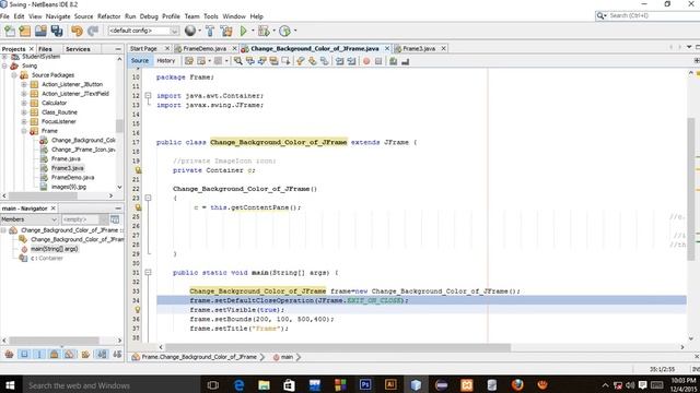Java Swing 05 JFrame 04 How to create a Frame using Netbeans смотреть онлайн