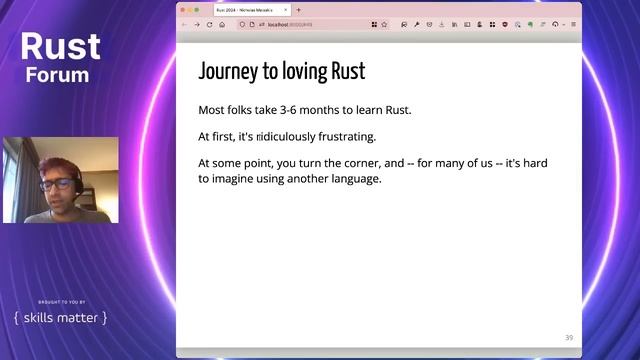 Rust in 2024 (Niko Matsakis) смотреть онлайн