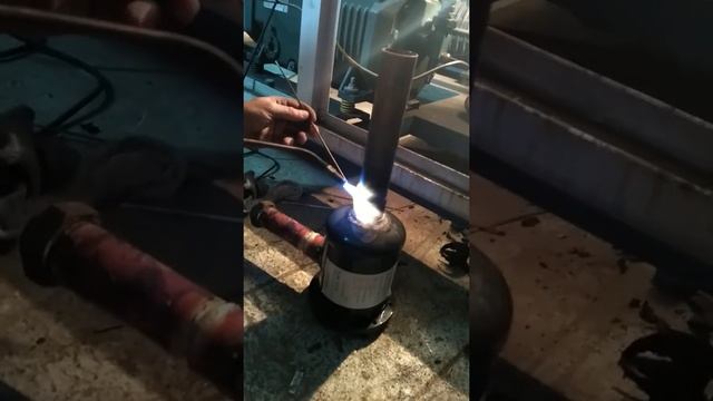 Процесс пайки фильтра чиллера смотреть онлайн