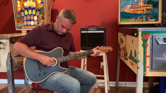 Testing the Fender Acoustasonic Telecaster смотреть онлайн