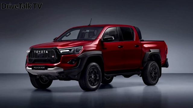2024 Toyota Hilux GR Sport II reveled in the UK. NEW Hilux GR Sport II. смотреть онлайн