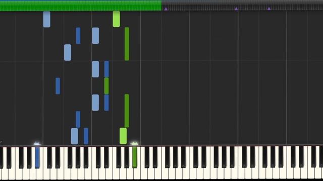Кот Леопольд - Попурри / Давайте Жить Дружно! - На Пианино / Synthesia смотреть онлайн