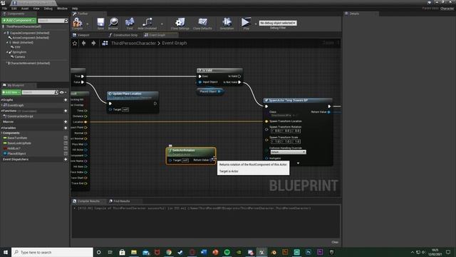 How To Place Down And Rotate Objects In Real Time - Unreal Engine 4 Tutorial смотреть онлайн