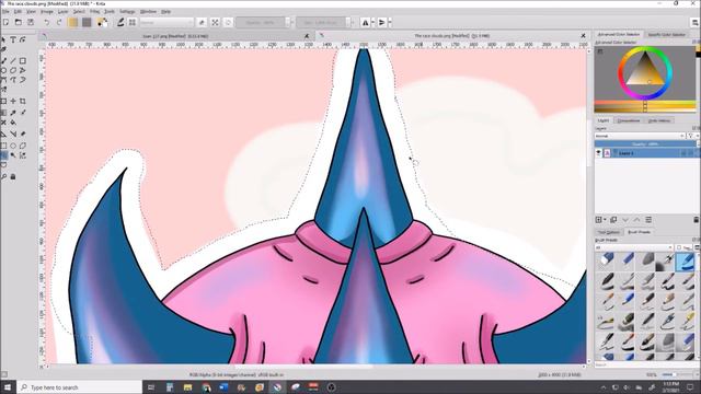 How To Add & Remove A Background On Krita! *Updated* смотреть онлайн