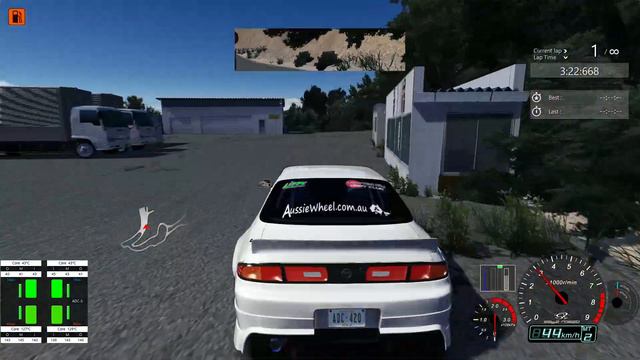 【G29】Assetto Corsa エビス峠コースでドリフト！ drift ebisu touge cource S14 シルビア ADC300 смотреть онлайн