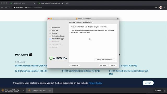 Tutorial #2 Anaconda Python Installation and Jupyter Notebook | How to install Anaconda python ? смотреть онлайн