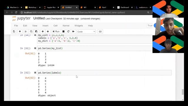 Machine Learning DSCode#1 - Introduction to Pandas, NumPy, Matplotlib and seaborn смотреть онлайн