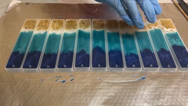 DIY RESIN ? Sea Themed Resin Bookmarks | Step-By-Step Tutorial | Resin Waves | Resin For Beginners