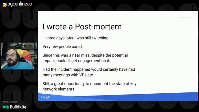 "The worst outage I never caused" - Julien Goodwin (PyConline AU 2020) смотреть онлайн